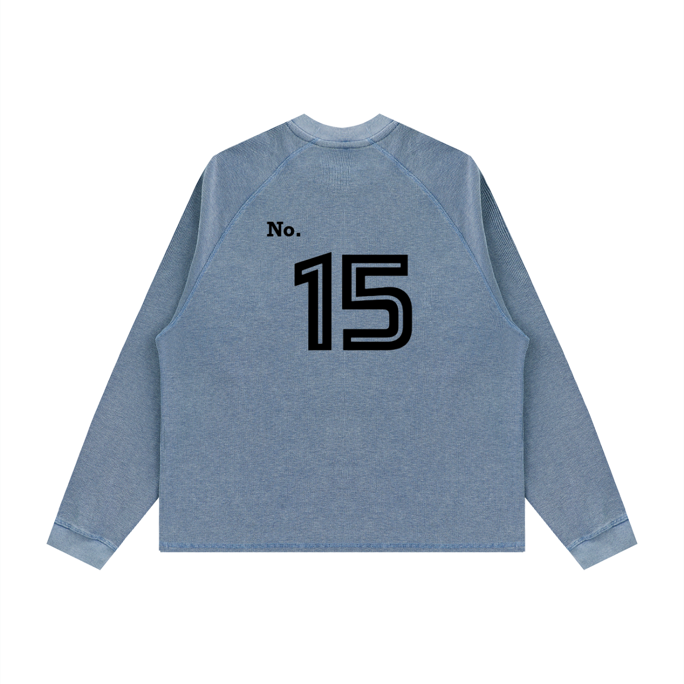 Unisex Vintage Wash Boxy  Waffle T-Shirt