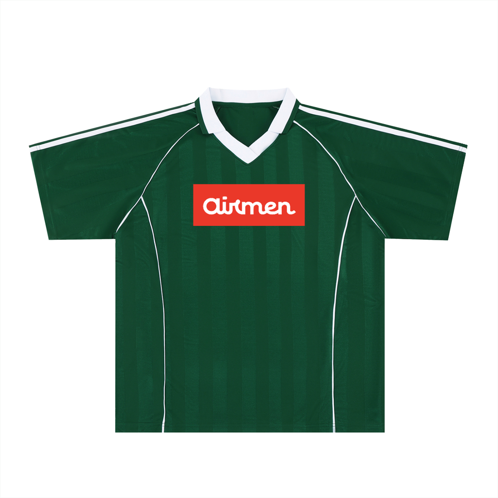 Shadow Stripe Collared Soccer Jersey
