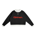Women’s Mock Neck Crewneck Sweatshirt