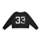 Women’s Mock Neck Crewneck Sweatshirt