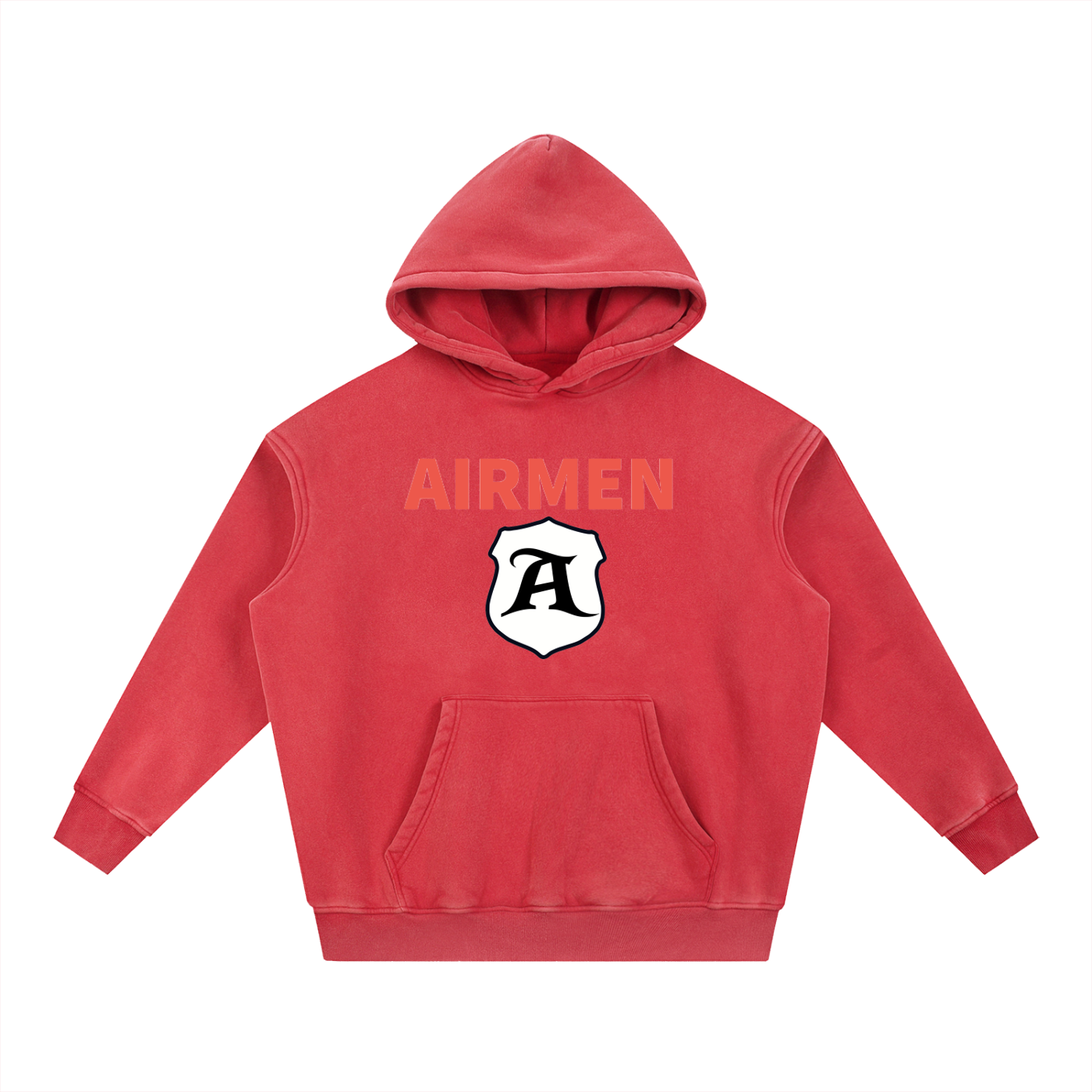 Snow Wash Fleece Oversize Hoodie