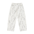 Women's Splatter Barrel Leg Jeans
